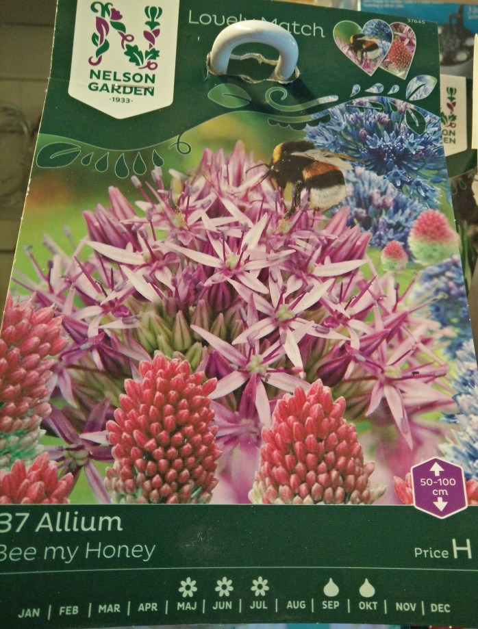 allium-mix, Bee my Honey. Gillas av humlor och bin