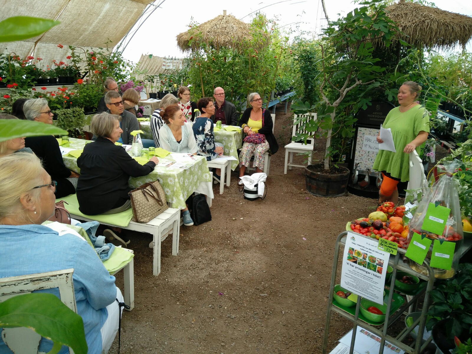 Åsa berättar om tomat-smak